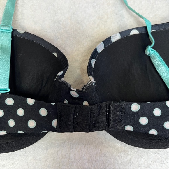 SOLD✖️Victoria’s Secret Sexy Little Things Push Up Bra Size 34C Polka Dot - Picture 6 of 10
